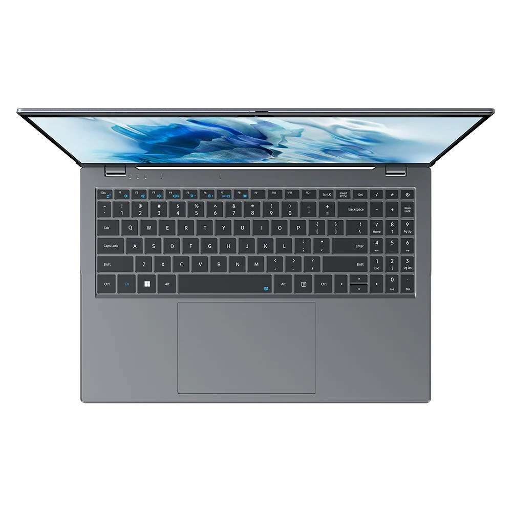 Laptop Chuwi GemiBook Plus K1, 15.6", Intel Celeron N100, 16GB RAM, 512GB SSD, i hirtë
