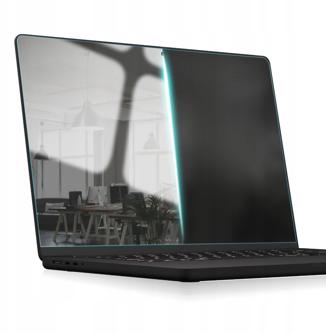 Folie mbrojtëse ekrani Grizz MatteScreen për Apple MacBook Air 13" M2 2022, anti gjurmë gishtash, mat