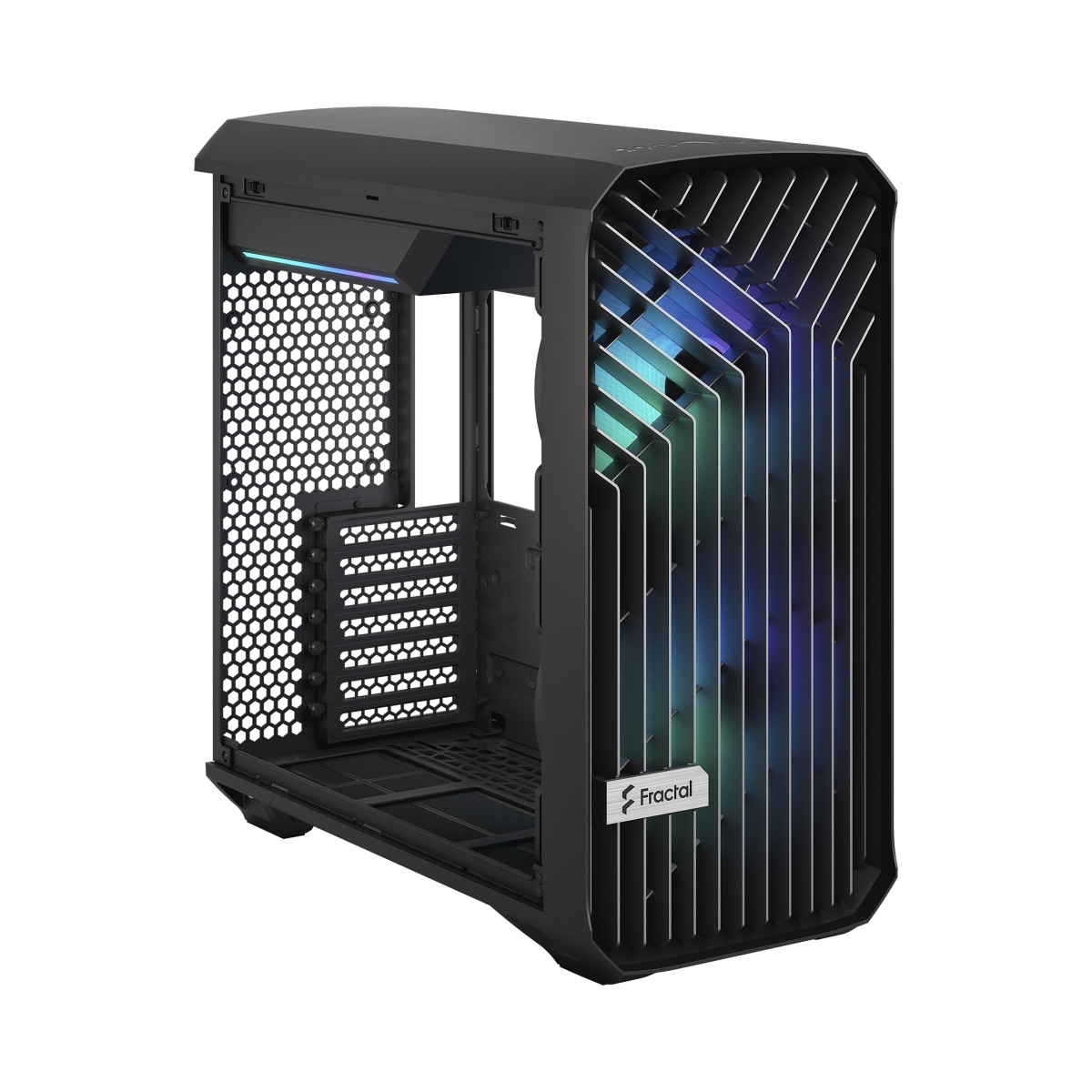 Kasë për PC Fractal Design Torrent Compact RGB Black TG, e zezë