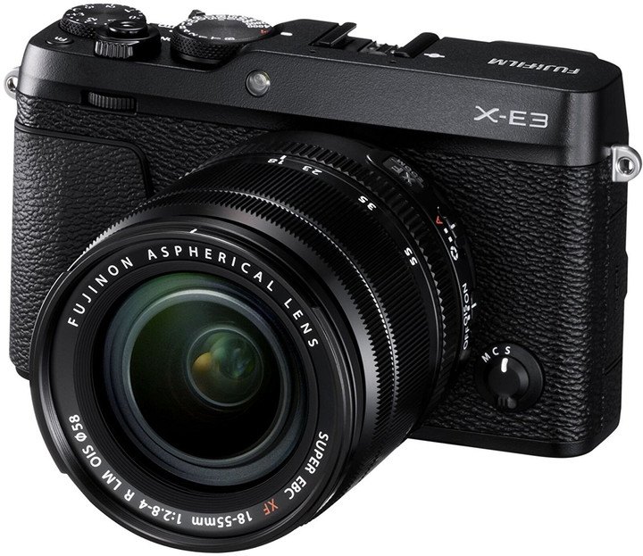 Fotoaparat Fujifilm X-E3 + XF18-55 mm, zezë
