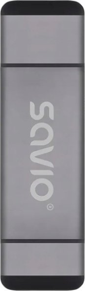 Lexues kartelash Savio AK-72, SD dhe microSD, USB-C USB-A dhe Micro USB