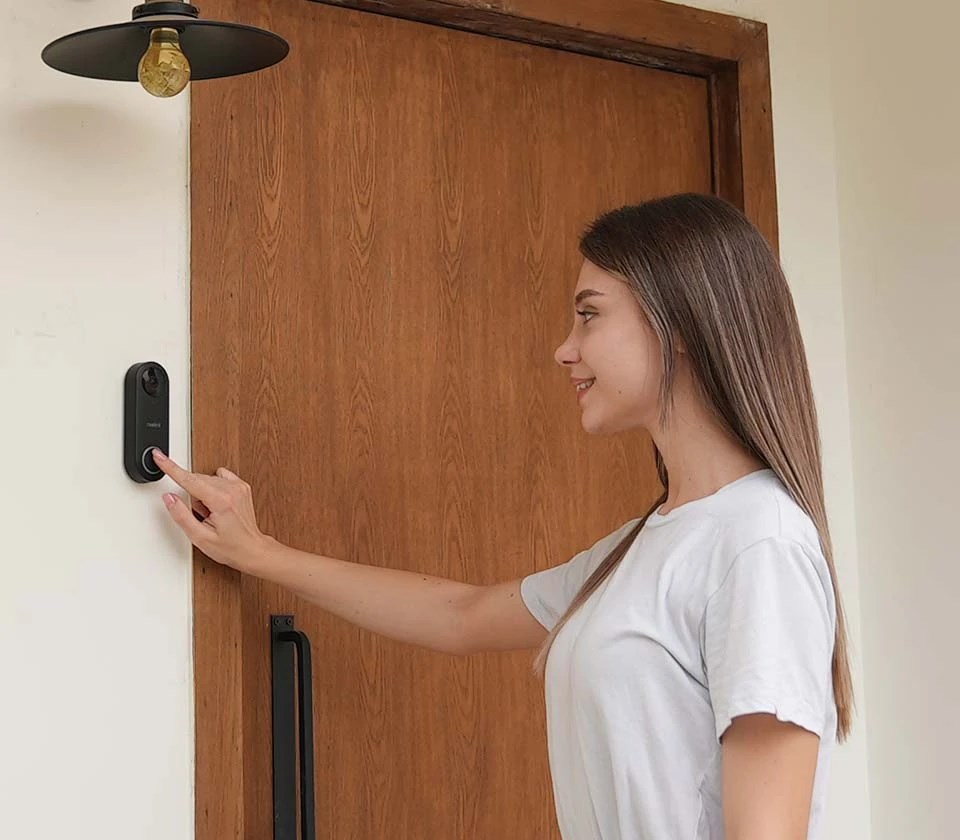 Zile dere Reolink Video Doorbell WiFi, 2K+, e zezë