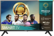 Телевизор Hisense 32A4Q, 32", HD Ready, Smart, црн