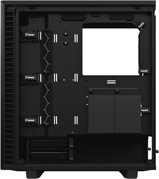 Kasë kompjuteri Fractal Design Define 7 Compact TG Light, e zezë