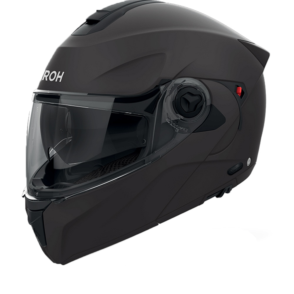 Helmetë motoçiklete Airoh Spektre Plain, madhësia S 55-56cm, flip-up, mat, e zezë