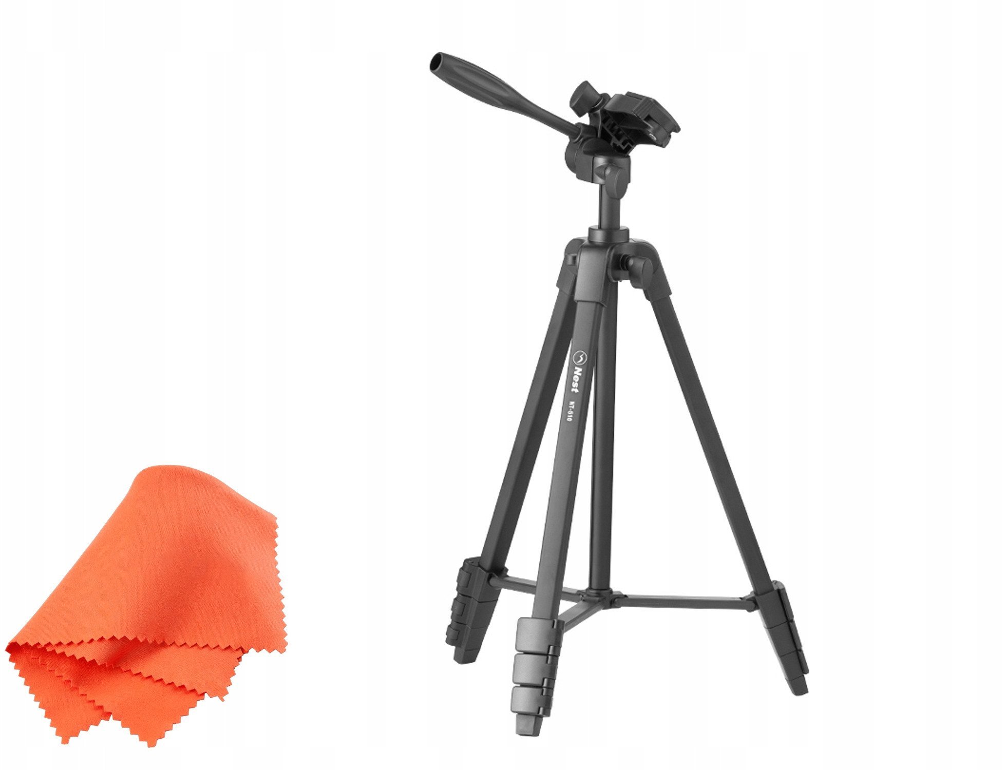 Tripod Nest NT-530, lartësi 137 cm, metal, i zi