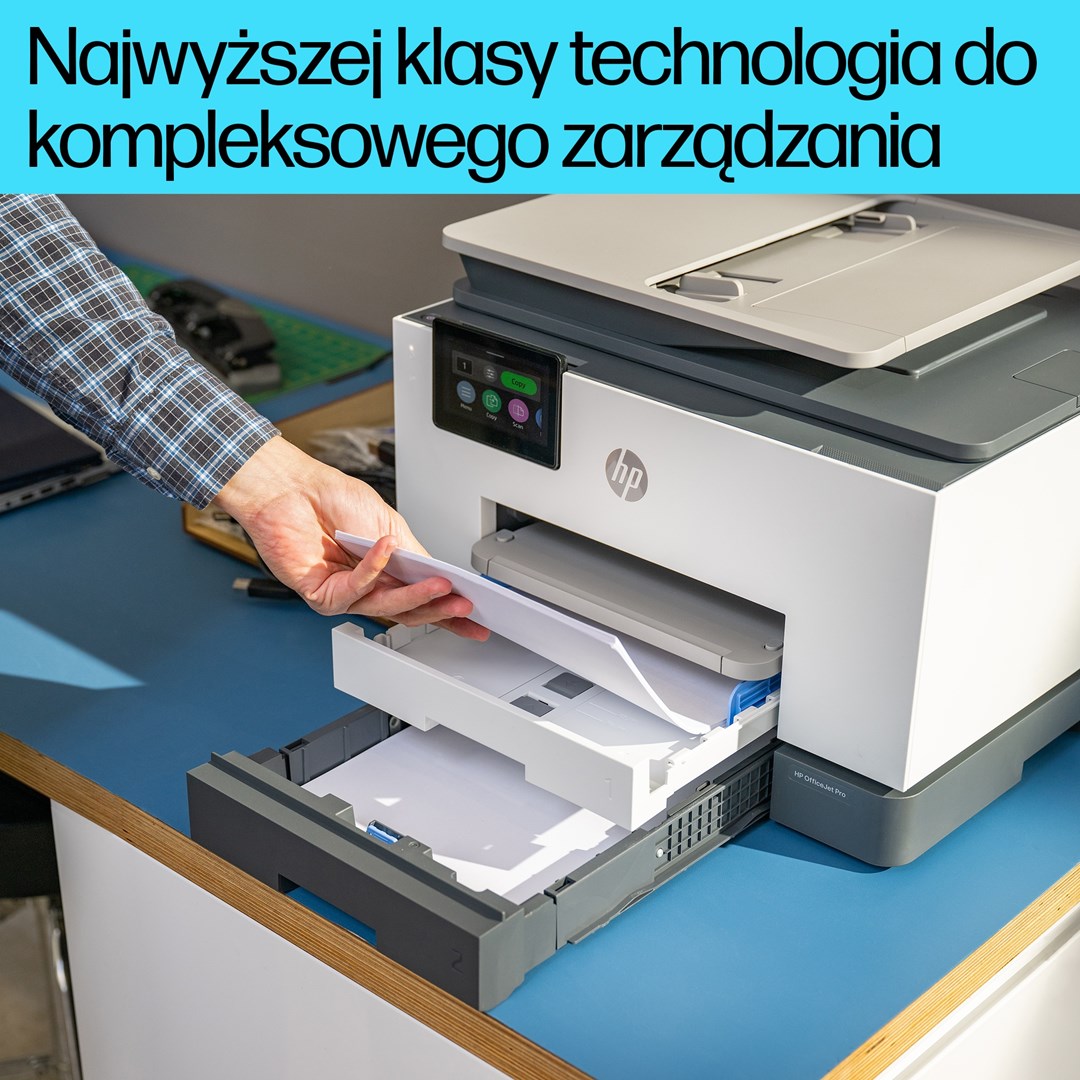Printer multifunksional HP OfficeJet Pro 9130b, A4, 4800x1200 DPI, i hirtë/i bardhë