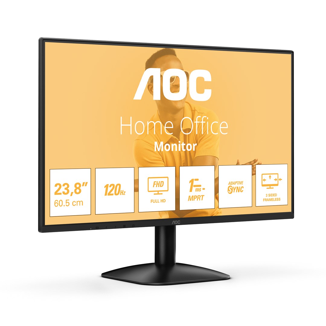 Monitor AOC 24B31H LE, 23.8", FHD, 120 Hz, i zi