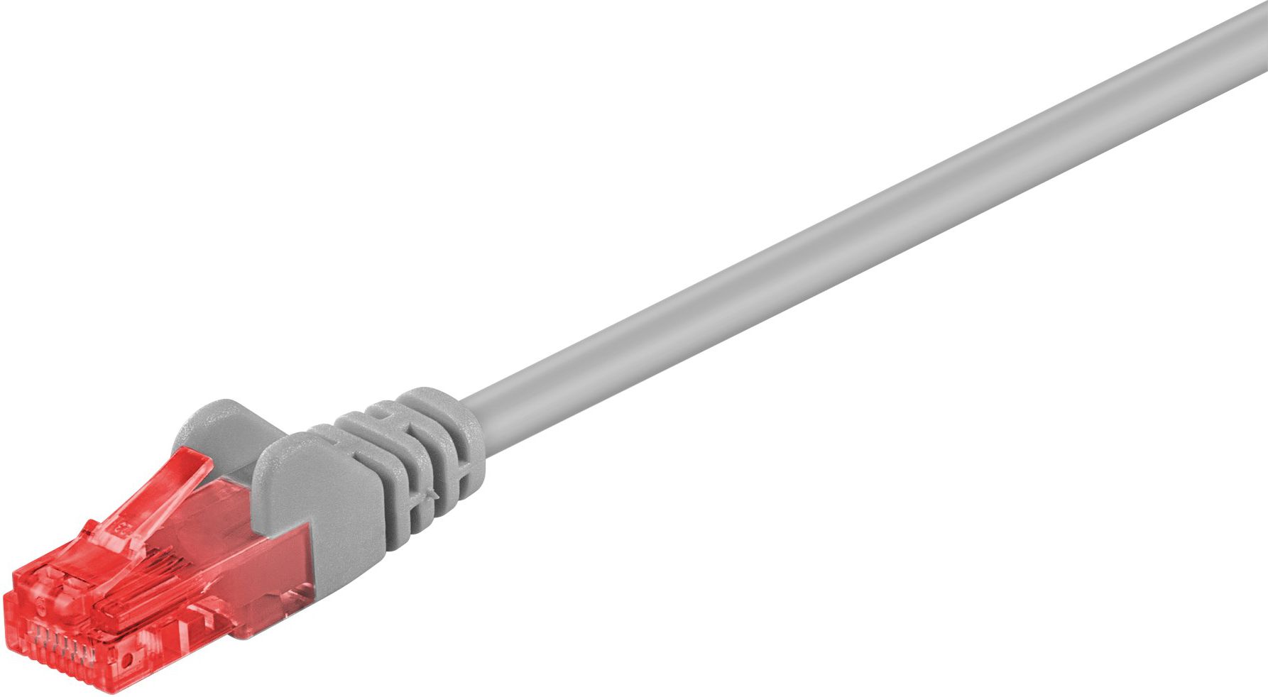 Kabllo rrjeti Goobay crossover Cat 6, 1m, RJ45, gri