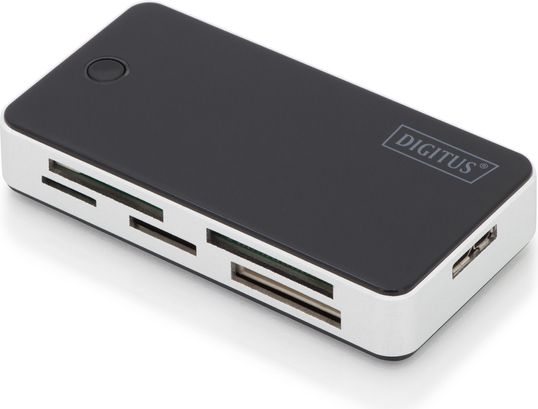 Читач на картички Digitus USB 3.0 DA-70330-1, all in one, црн