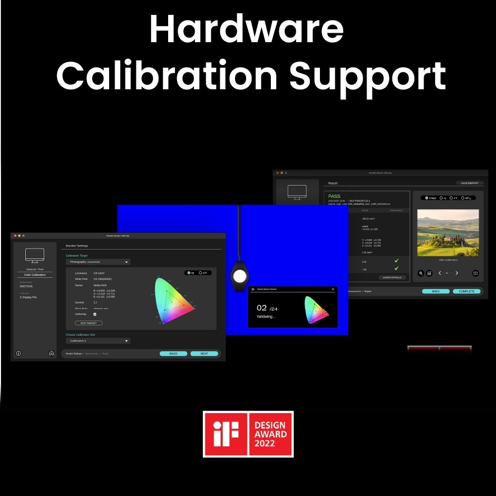 Monitor BenQ SW242Q, 24.1", 99% Adobe RGB, 98% DCI-P3, i zi