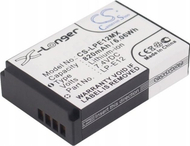 Bateri për aparat fotografik Cameron Sino CS-LPE12MX, 820mAh, Li-ion, e zezë