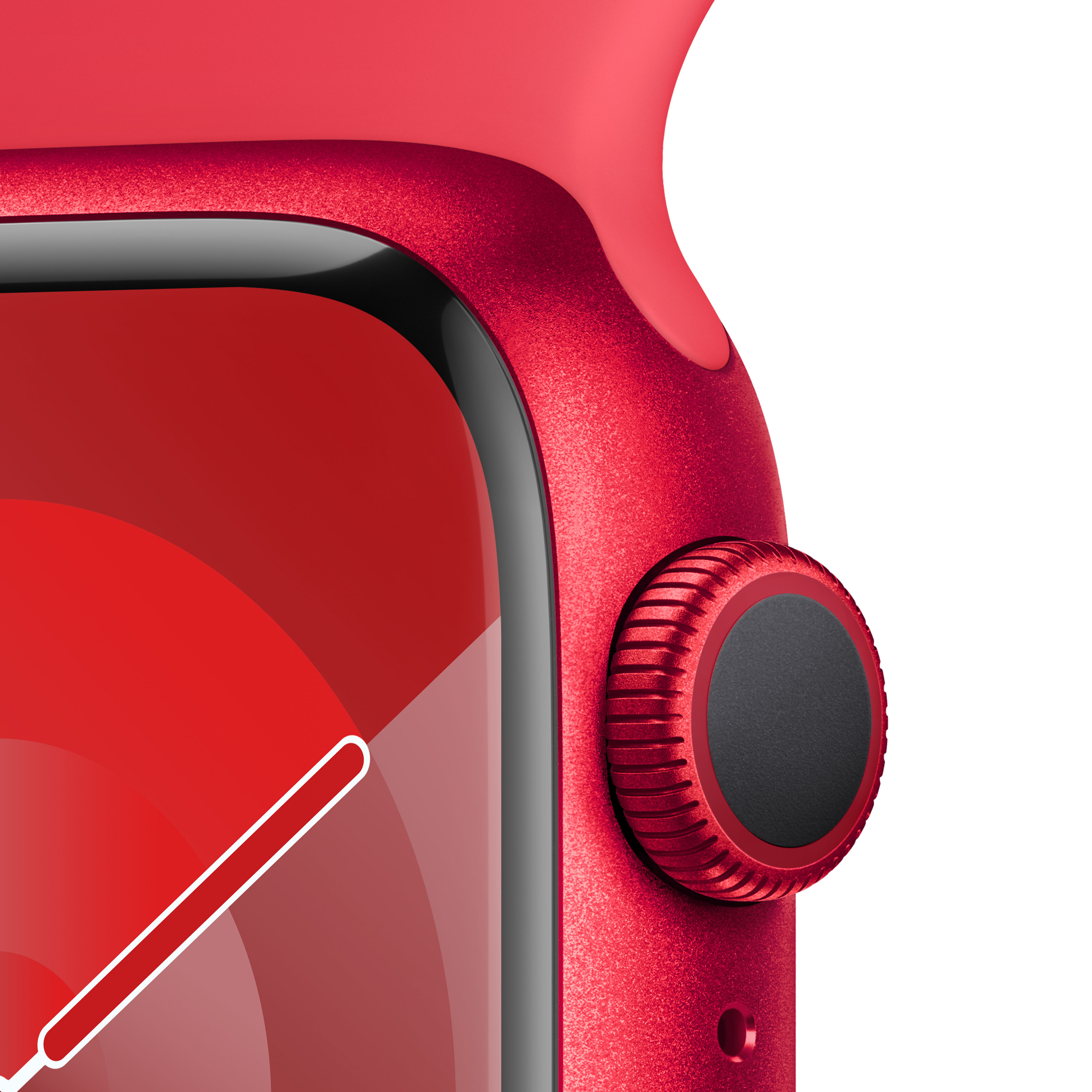 Apple Watch Series 9, 41mm, (PRODUCT)RED Aluminium Case me (PRODUCT)RED Sport Band, S/M