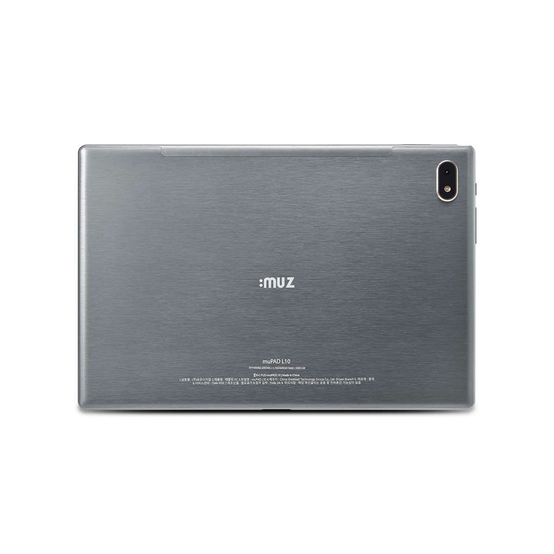 Tablet muPAD L10, 10.1", 4GB/ 64GB, LTE, i argjendtë + Këllëf mbrojtës
