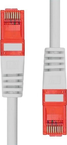 Kabllo rrjeti ProXtend U UTP Cat6, 25 cm, LSZH, gri
