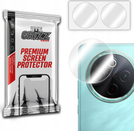 Qelq mbrojtës kamerë 2 copë për Vivo Y300 Pro, hibrid, transparent