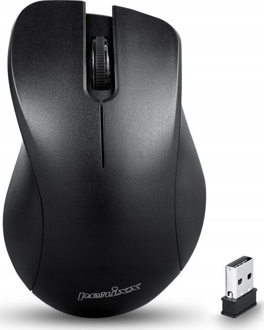 Maus wireless Perixx PERIMICE-621, optik 1600dpi, 2.4 GHz, i zi, klik i heshtur