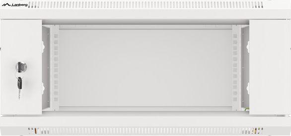 Lanberg WF01-6604-10S Ѕиден Rack Кабинет 19", 4U, Сив