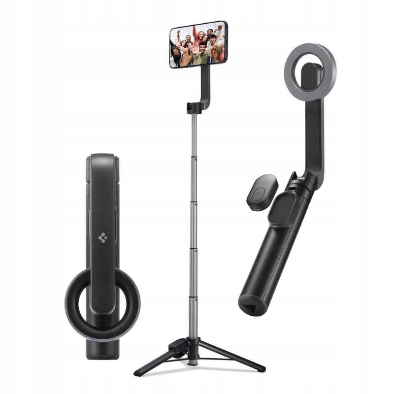 Shkop selfie tripod Spigen S570W, Bluetooth, MagSafe, i zi