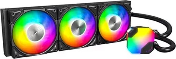 Ftohës CPU Montech HyperFlow ARGB 360, All in One, radiator 360mm, i zi