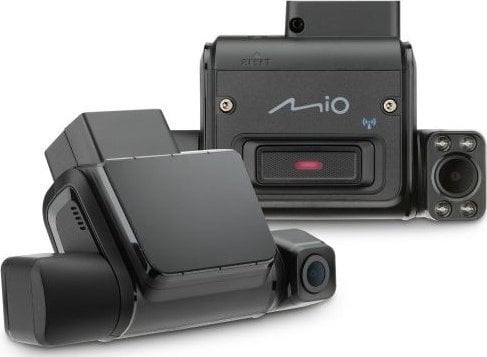 Kамера за безбедност за автомобил Mio MiSentry 12T, 3 камери, Full HD, GPS, црна