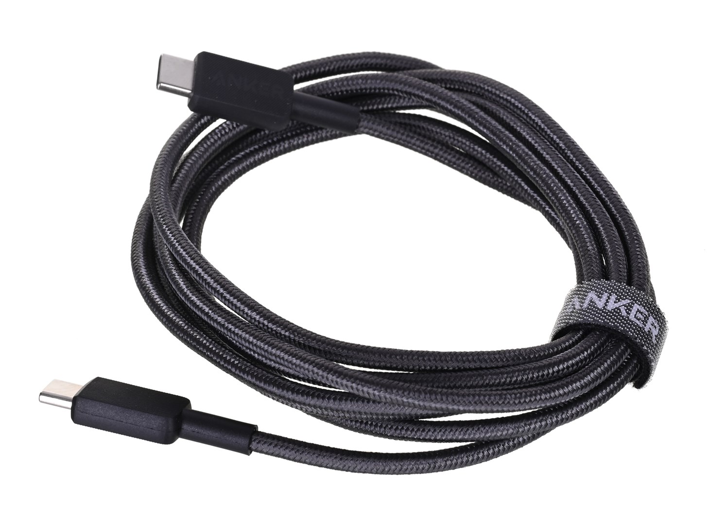 Kabllo Anker 322, USB-C në USB-C, 1.8m, e zezë