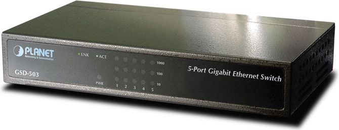 Ndërprerës Planet GSD-503, i zi