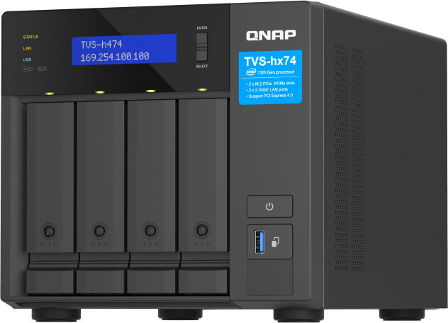 Server NAS QNAP TVS-h474-PT-8G
