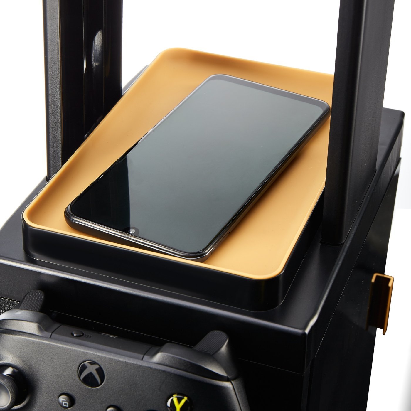 Dollap gaming Paladone Hogwarts Legacy LED, me ndriçim shumëngjyrësh, me mbajtëse aksesorësh, shumëngjyrësh