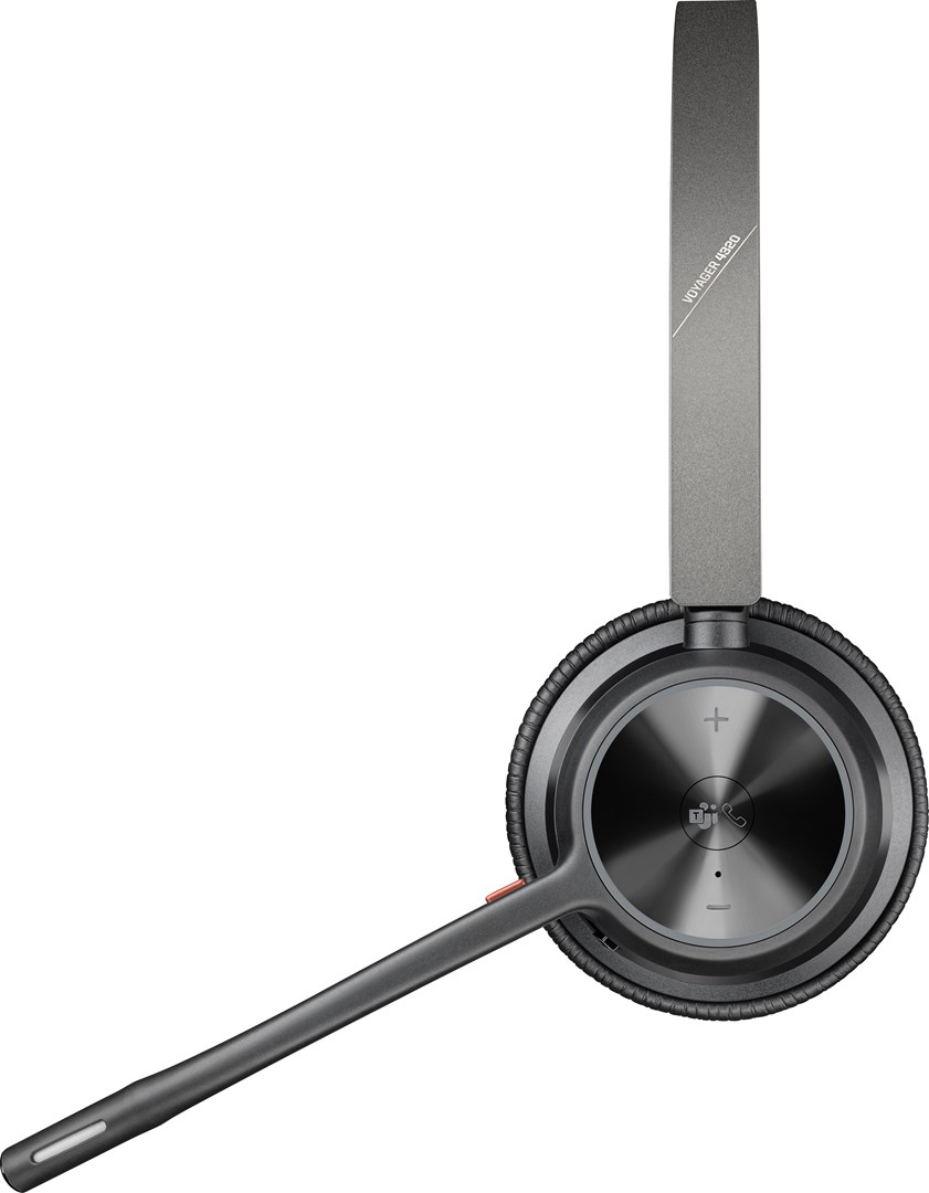 Kufje Poly Voyager 4320 UC, Bluetooth, USB-A, 50m rreze, të zeza