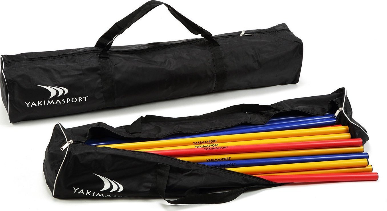Çantë sportive YakimaSport, për pajisje stërvitore 1 m, e zezë