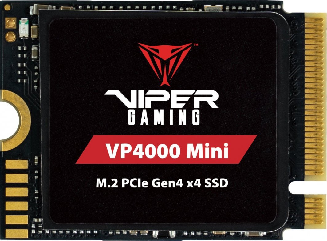 SSD диск Patriot VP4000 Mini, 2TB, M.2 2230 PCI-E x4 Gen4 NVMe