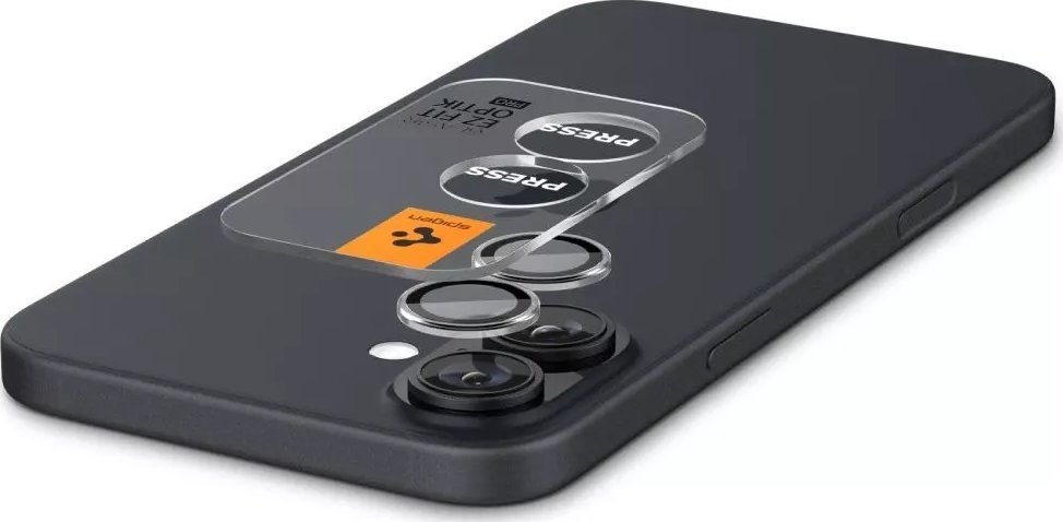 Mbrojtës kamerë Spigen Glass TR EZ Fit Optik Pro, set 2 copë, xham i temperuar, transparent