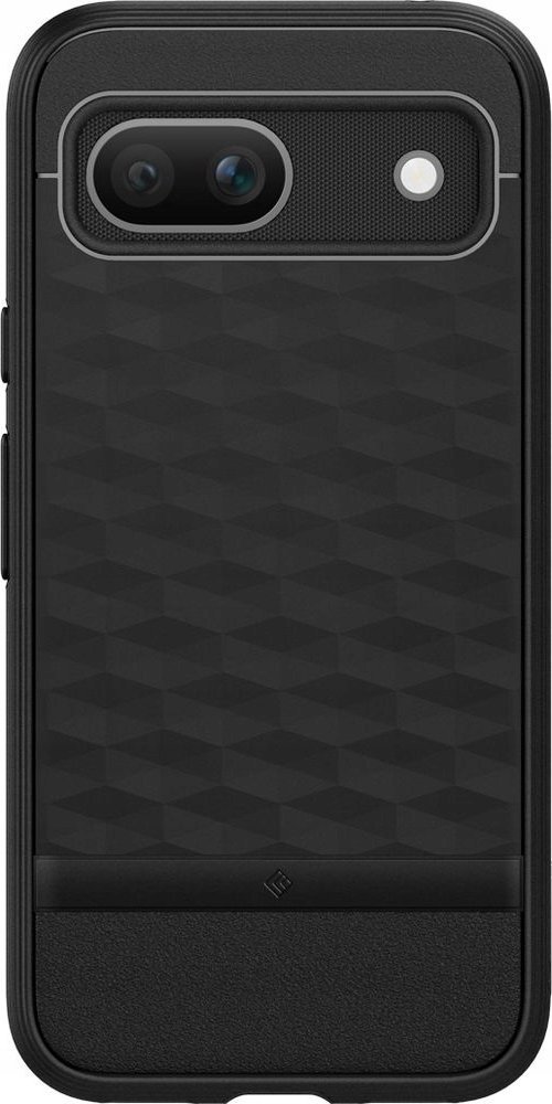 Futrollë Caseology Parallax për Google Pixel 8a, dizajn 3D ergonomik, matte black