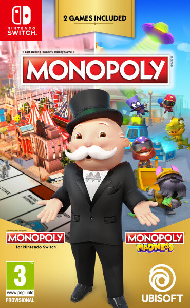 Videolojë Ubisoft Monopoly + Monopoly Madness - Duopack (SWITCH)