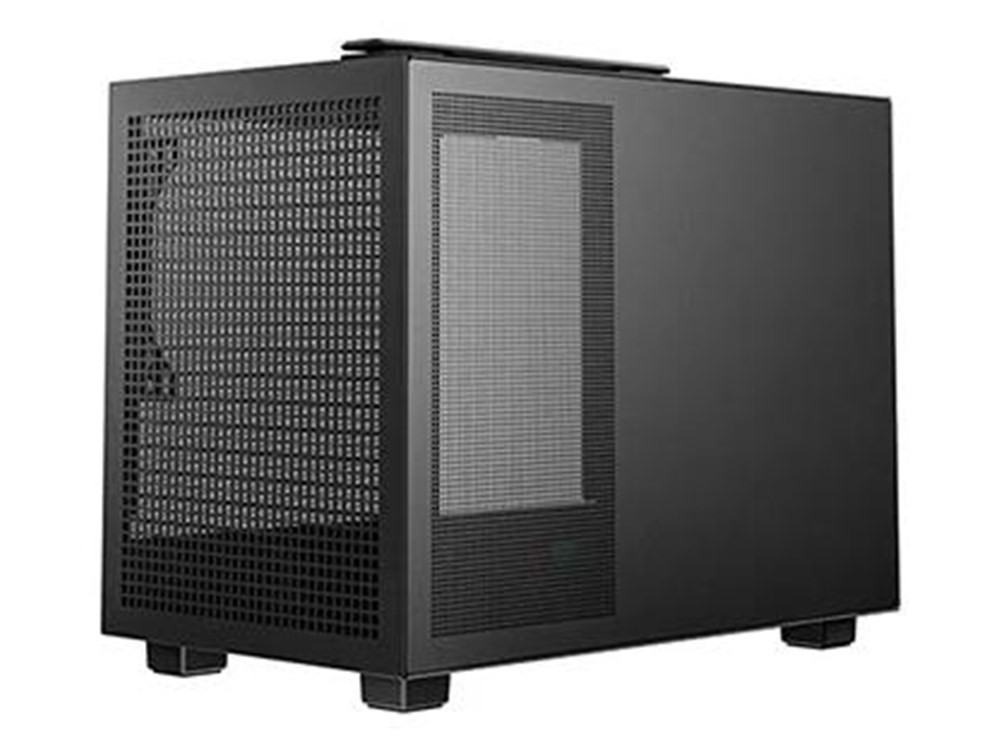 Kuti kompjuterike DeepCool CH160, mini ITX SFF, me dorezë bartjeje, e zezë