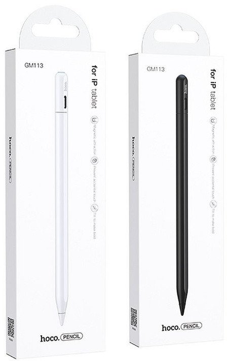 Laps stylus aktiv Hoco GM113 për iPad, 130mAh, USB C, i zi