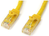 Kabllo rrjeti StarTech N6PATC10MYL, RJ-45, Cat.6, 10m, e verdhë