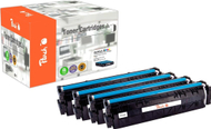 Set tonerë Peach PT1027, 4 copë, kompatibil, shumëngjyrësh