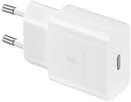 Полнач Samsung USB-C, 15W, бел + USB-C, 1м