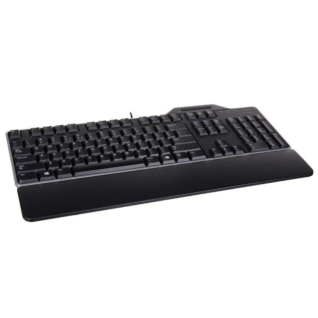 Tastierë Dell Smartcard KB813, USB, US International, e zezë