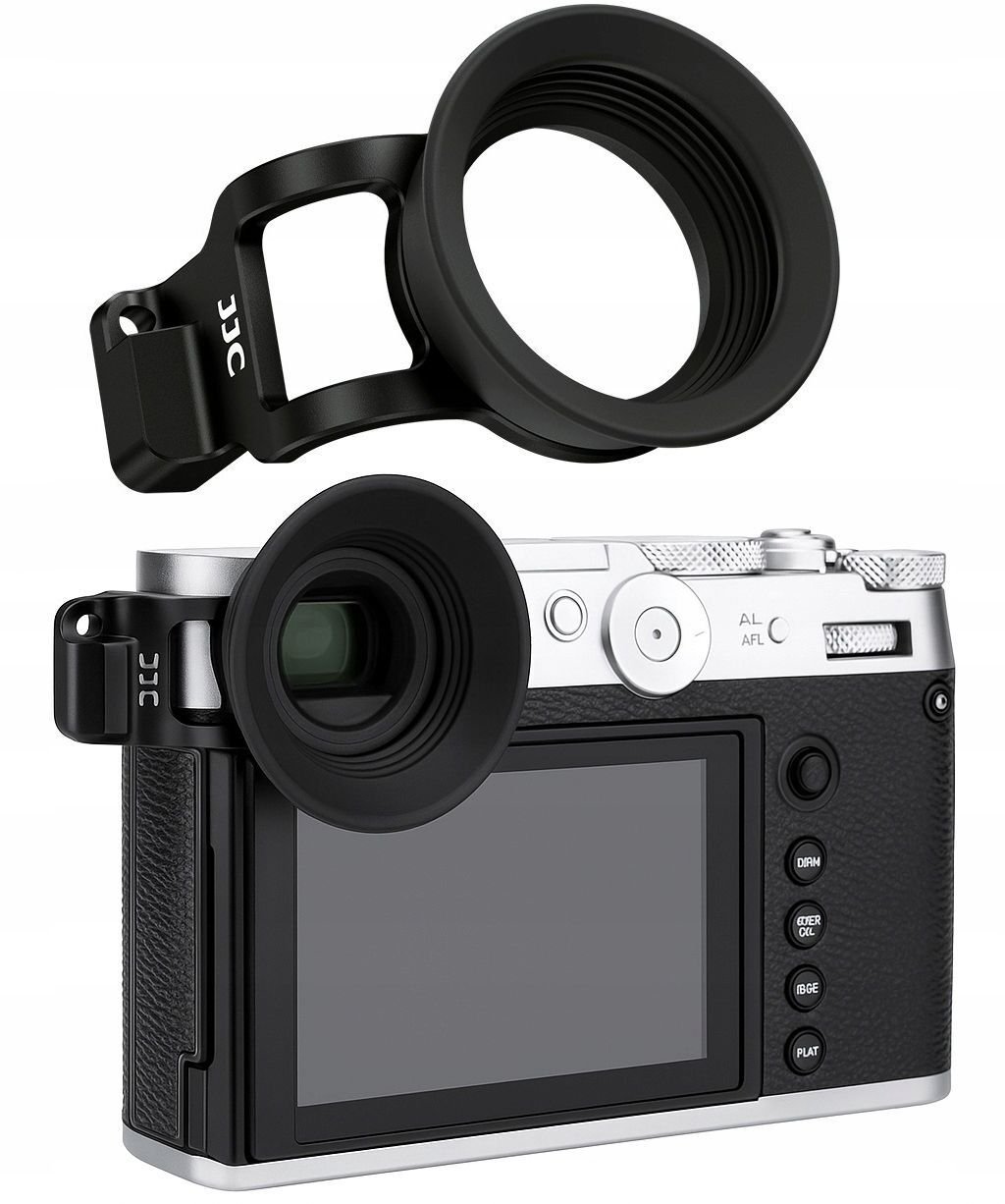 Капаче за око за камера JJC, за FUJIFILM GFX100RF, силиконско, црно