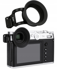 Kapak syri për kamerë JJC, për FUJIFILM GFX100RF, silikon, i zi