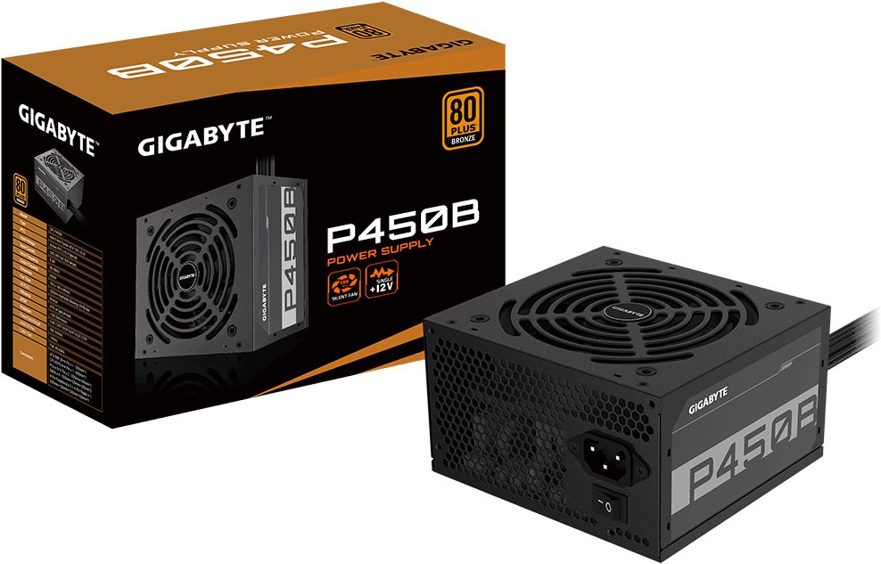 Furnizues energjie Gigabyte P450B, 450W, 80 Plus Bronze, i zi