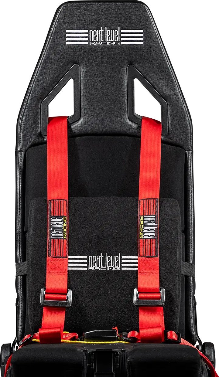 Ulëse për gara Next Level Racing Flight Simulator Stand, e zezë/kuqe