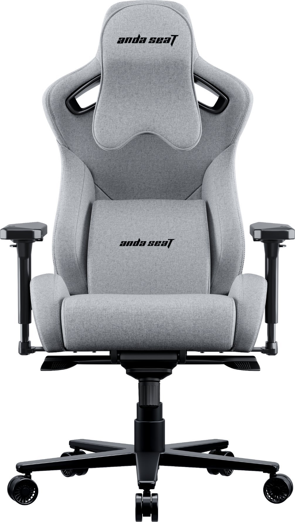 Гејминг столица Anda Seat Kaiser 2 Pro Premium, големина XL, материјал штоф, сива