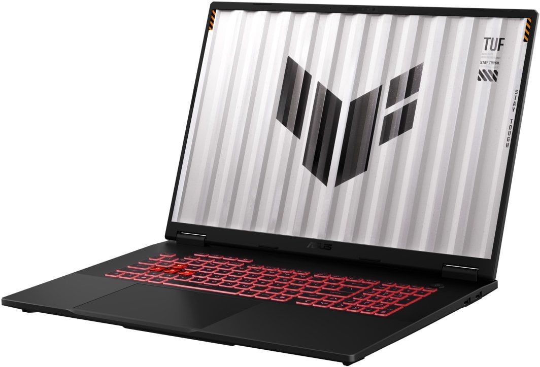 Laptop Asus TUF Gaming FA808UH-S8021, 18", AMD Ryzen 7 260, 16GB RAM, 512GB SSD, NVIDIA GeForce RTX 5050 8GB GDDR7, i hirtë errët