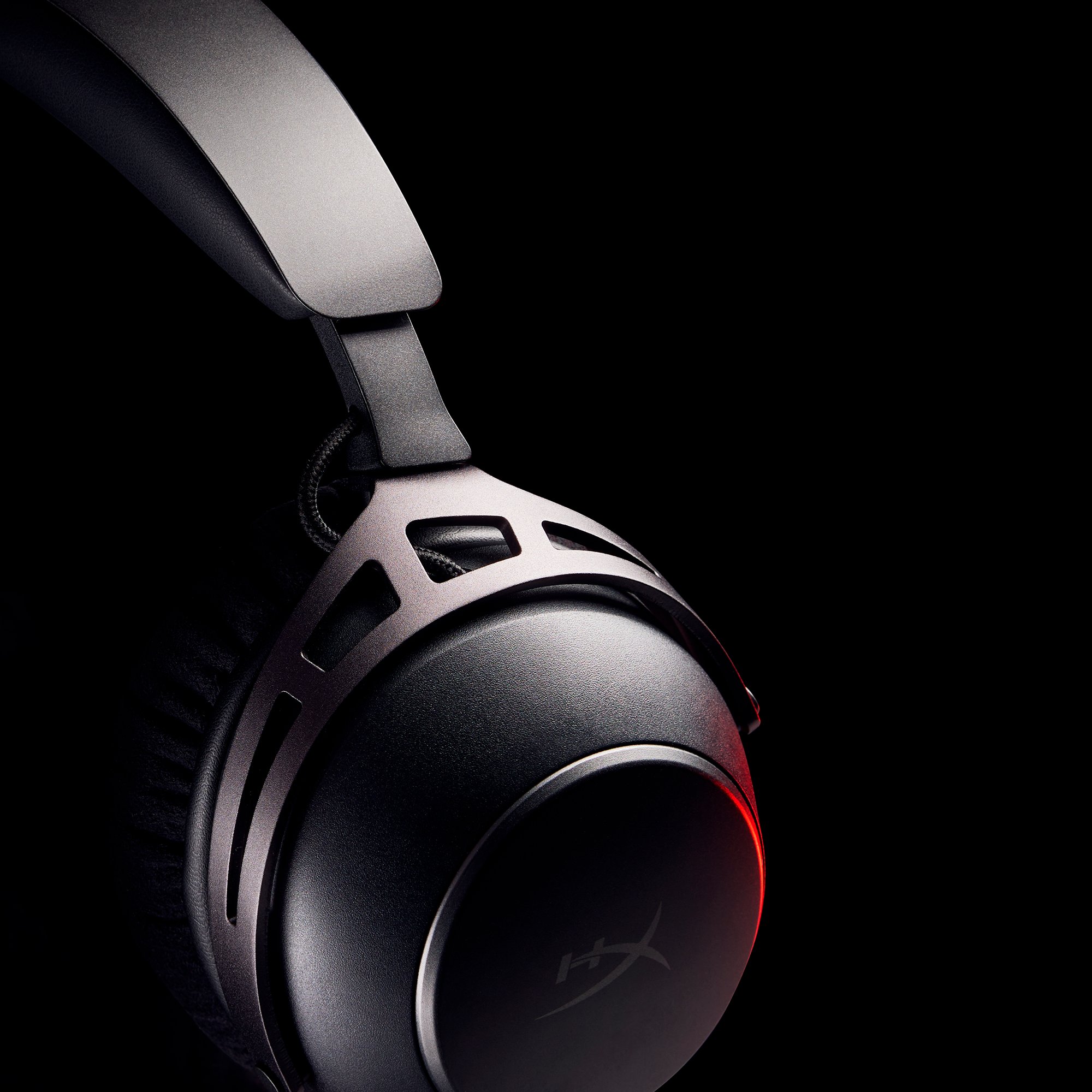 Kufje gaming HyperX Cloud Alpha 2 Pro, pa tela, anulim zhurme, të zeza