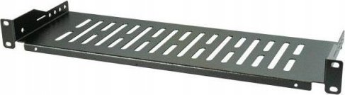 Полица за рек 19" Digitus 1U, 250 mm, 10 kg, црна