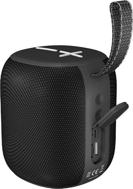 Kaltoparlant Bluetooth 8W, drita RGB, i zi